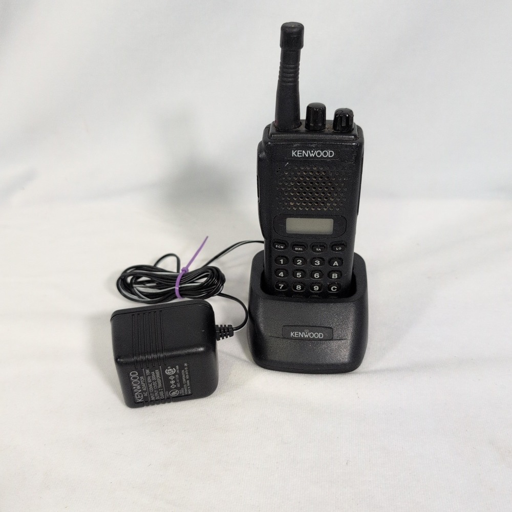 UNTESTED KENWOOD TK-370 UHF 450-470MHZ 4W ANALOG FM HANDHELD TWO WAY RADIO